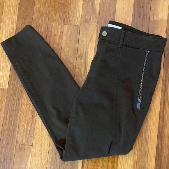 DL1961 Women’s Green Ankle Skinny Jeans Size 29 - Picture 1 of 8